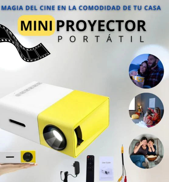 PROYECTOR ULTRA VISION 4K - SMART™ OFERTA 50% DE DESCUENTO + ENVIO GRATIS A TODO ECUADOR 🚚